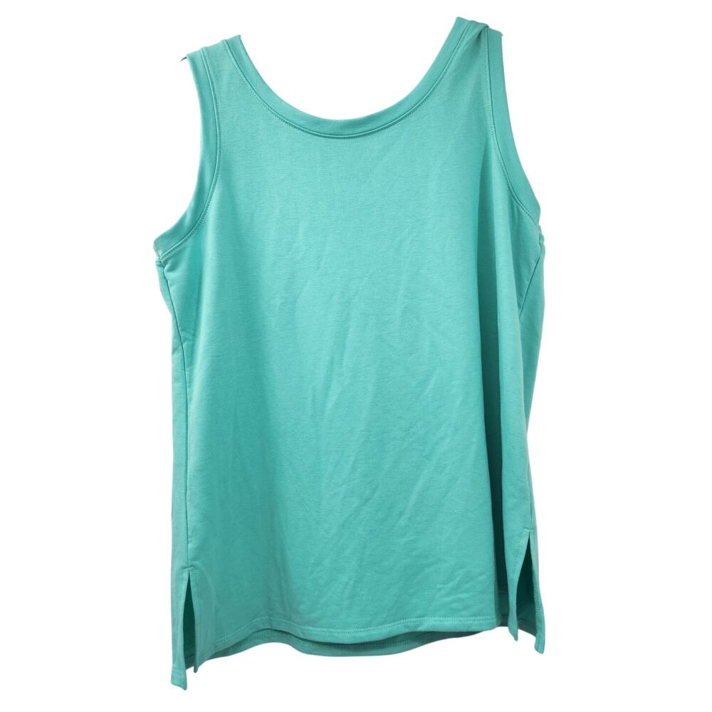Land N Sea Teal Sleeveless Tank Top Womens Size Large L